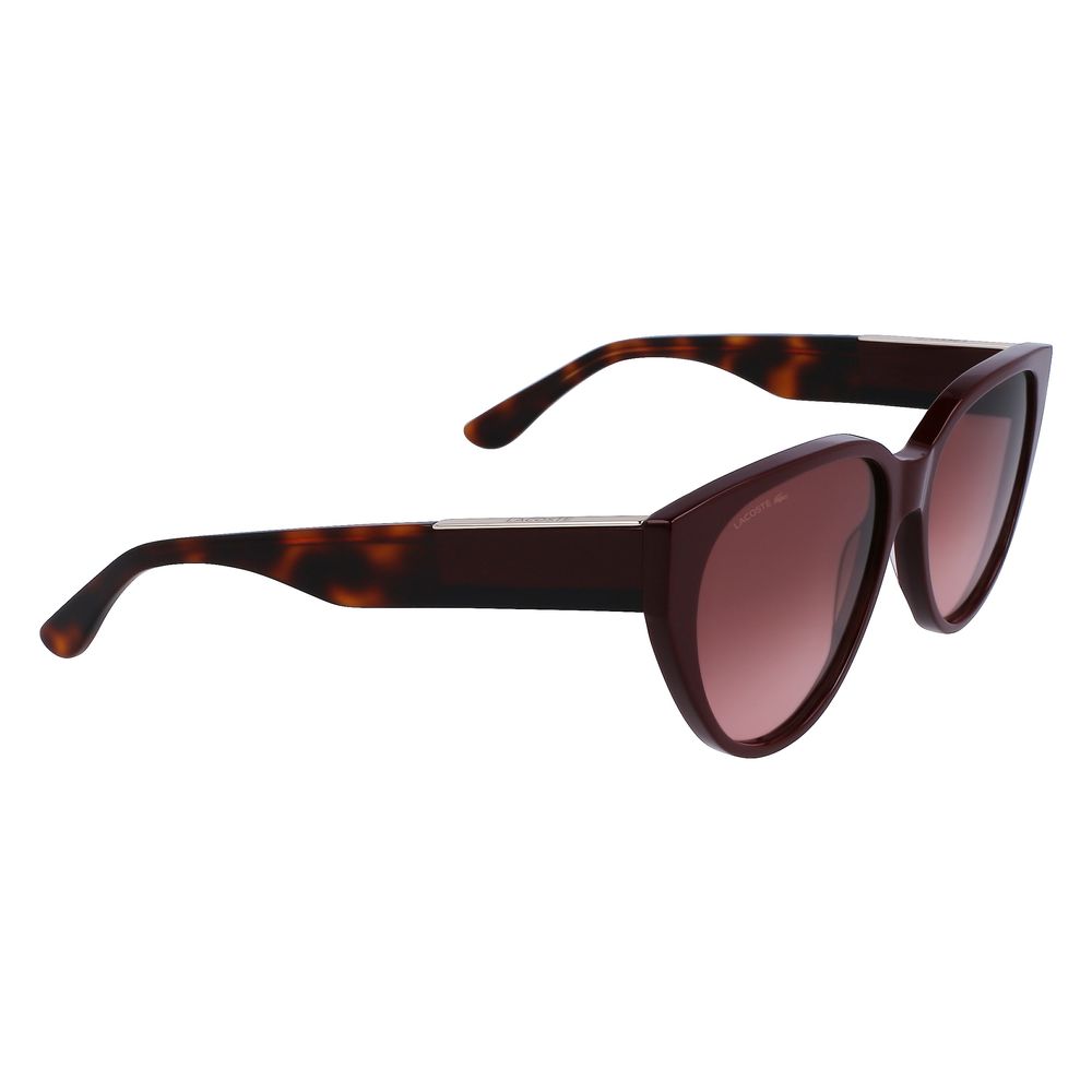 Lacoste Red Acetate Women's Sunglasses