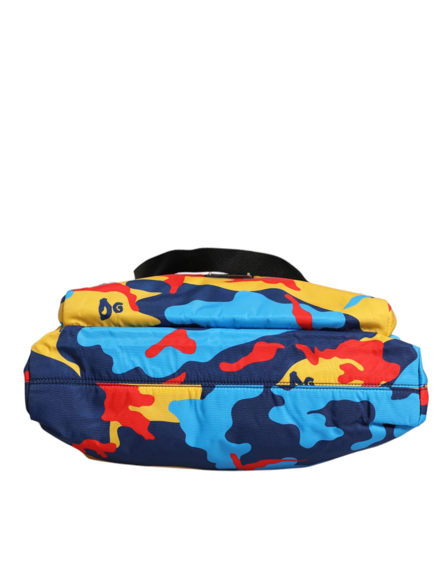 Dolce & Gabbana Multicolor Camouflage Nylon Shopping Tote Women's Bag