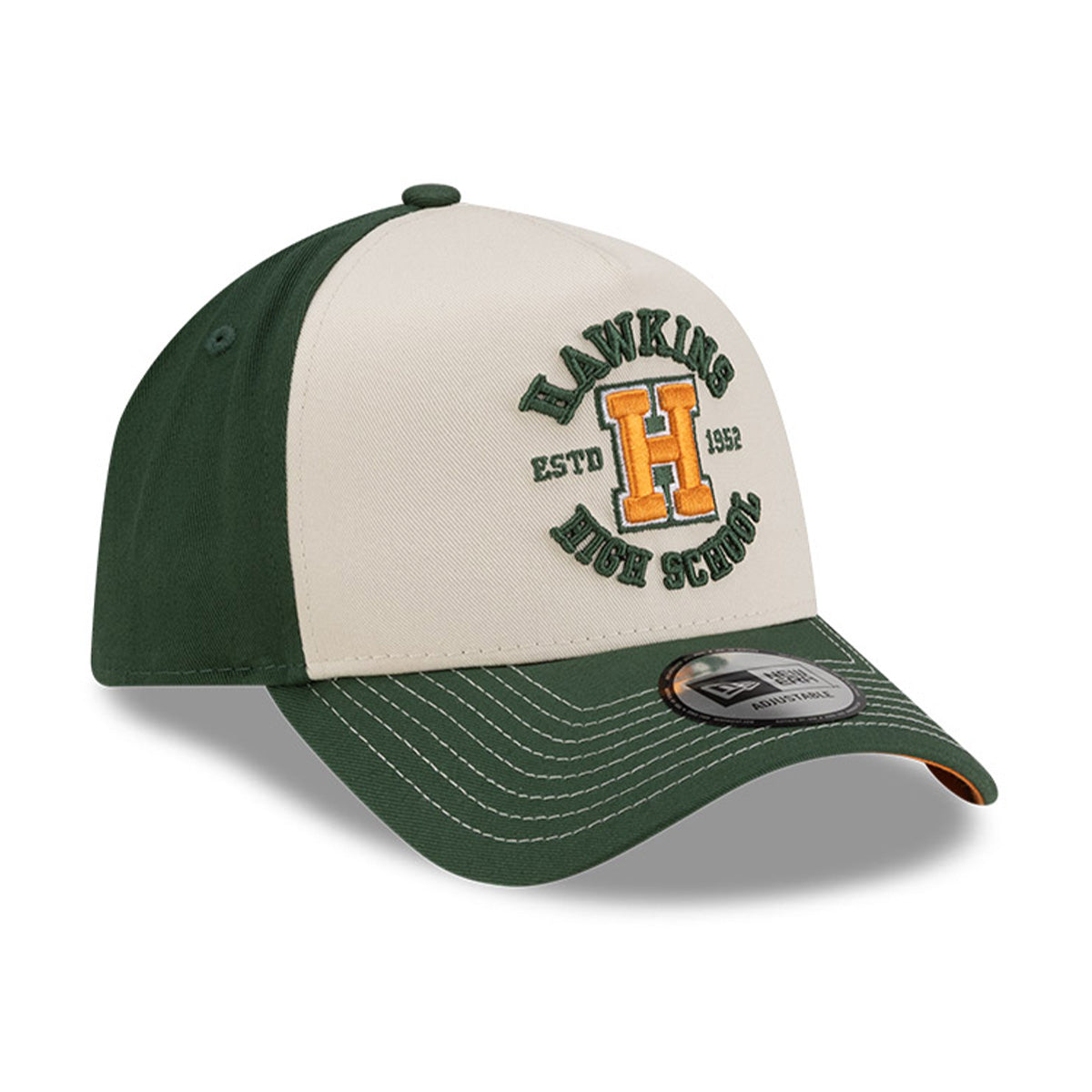 + Stranger Things Hawkins High 9FORTY A-Frame Cap 'Green'
