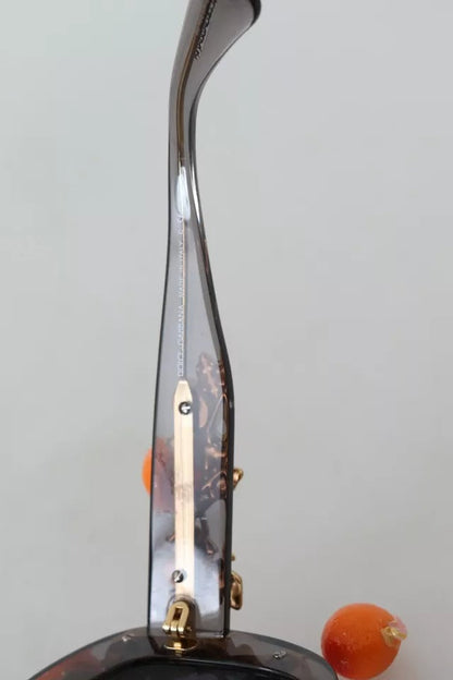 Dolce & Gabbana DG4283B Acetate Crystals Orange Applique Women's Sunglasses (Pre-Owned)