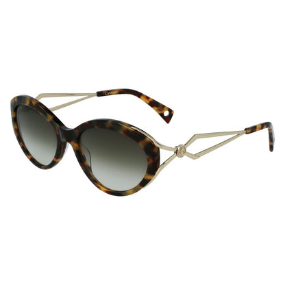 Lanvin Brown Acetate Women's Sunglasses