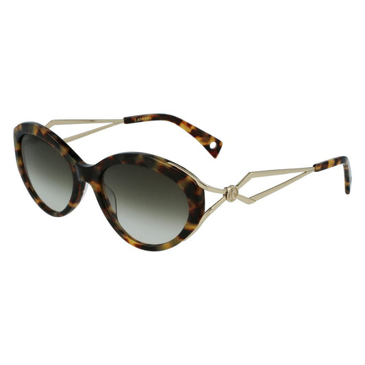 Lanvin Brown Acetate Women's Sunglasses