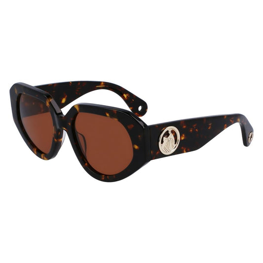 Lanvin Brown Acetate Women's Sunglasses