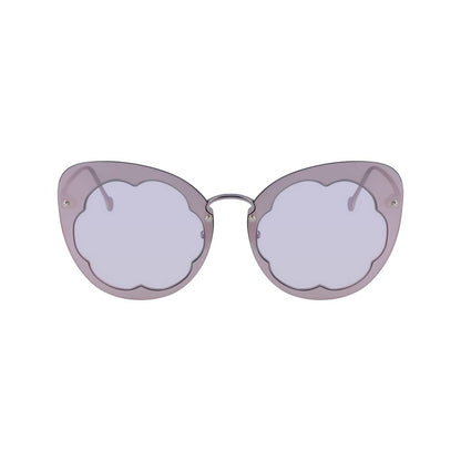 Salvatore Ferragamo Purple Metal Women's Sunglasses