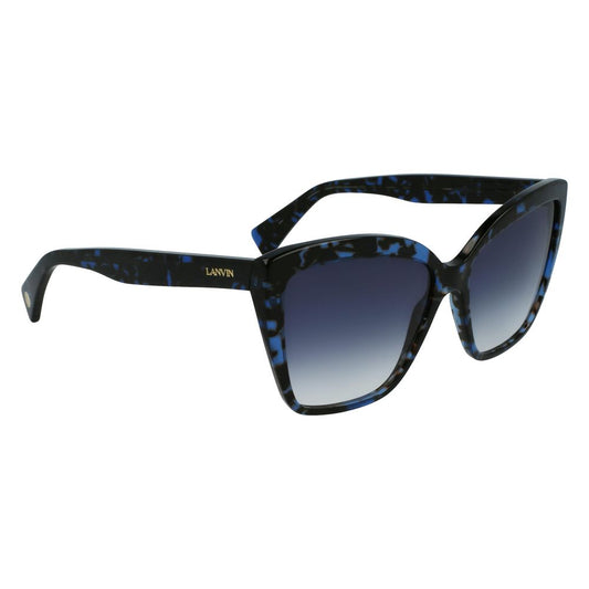 Lanvin Blue Acetate Women's Sunglasses