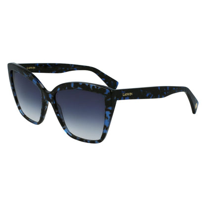Lanvin Blue Acetate Women's Sunglasses