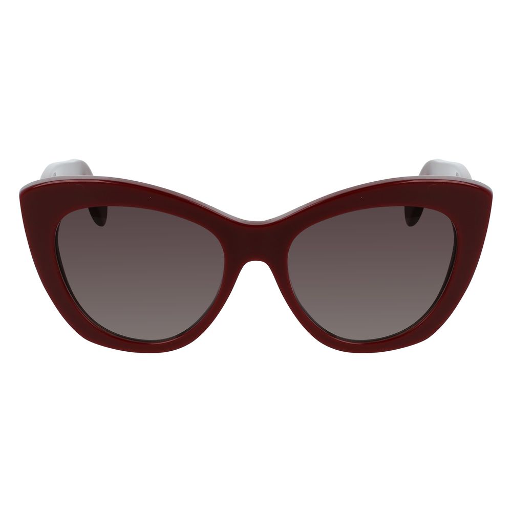 Salvatore Ferragamo Bordeaux Acetate Women's Sunglasses