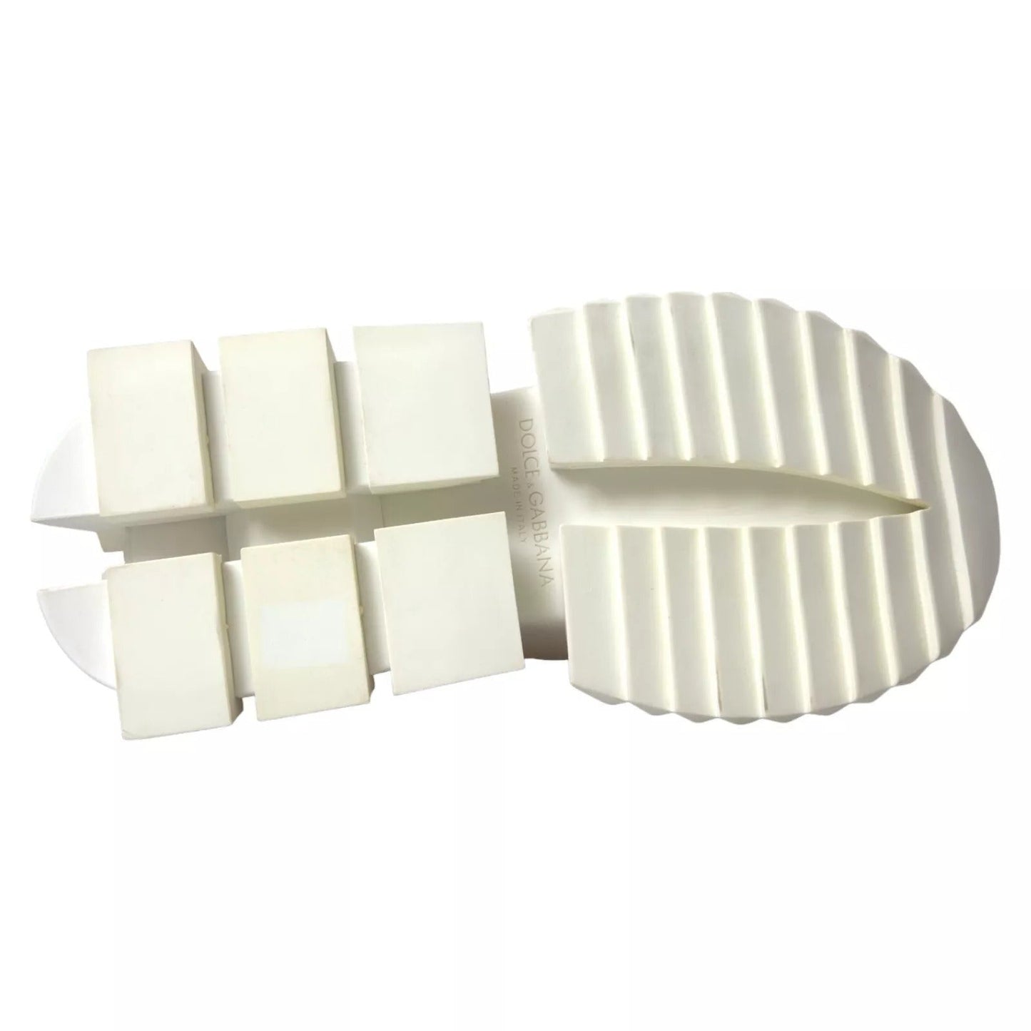 Dolce & Gabbana White Leather Super Queen Women Women's Sneakers (Pre-Owned)