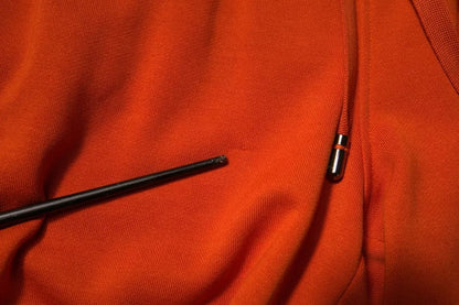 Dolce & Gabbana Orange Cotton Blend Men Bermuda Men's Shorts (Pre-Owned)