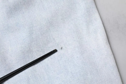 Dolce & Gabbana Light Blue Cotton Tattered Skinny Denim Men's Jeans (Pre-Owned)