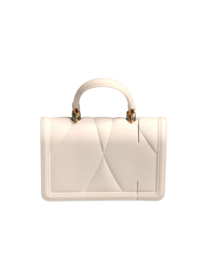 Dolce & Gabbana White Silicone Devotion Heart Cover Hand Bag Airpod Women's Case (Pre-Owned)