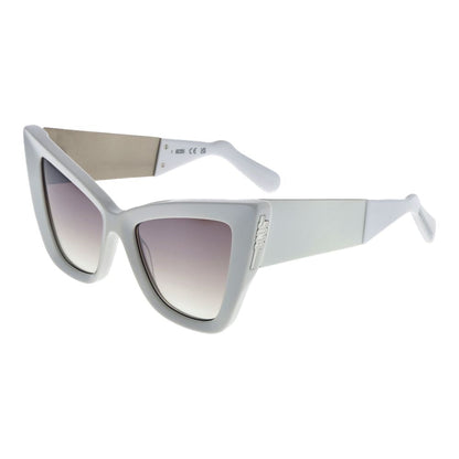 GCDS White Acetate Women's Sunglasses