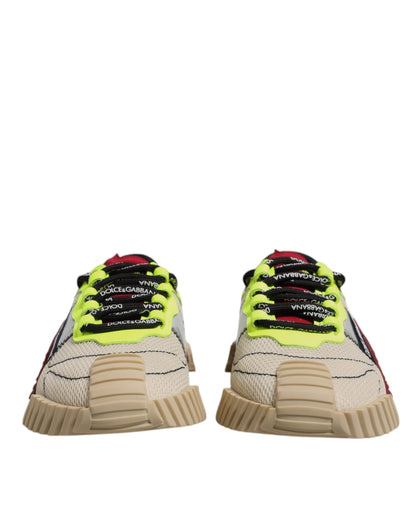 Dolce & Gabbana Multicolor Low Top NS1 Sneakers Men's Shoes