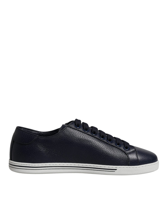 Dolce & Gabbana Blue Low Top Men Saint Tropez Sneakers Men's Shoes