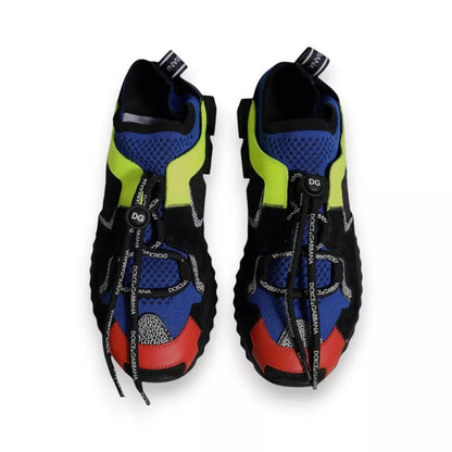 Dolce & Gabbana Multicolor Low Top Sorrento Sneakers Men's Shoes (Pre-Owned)