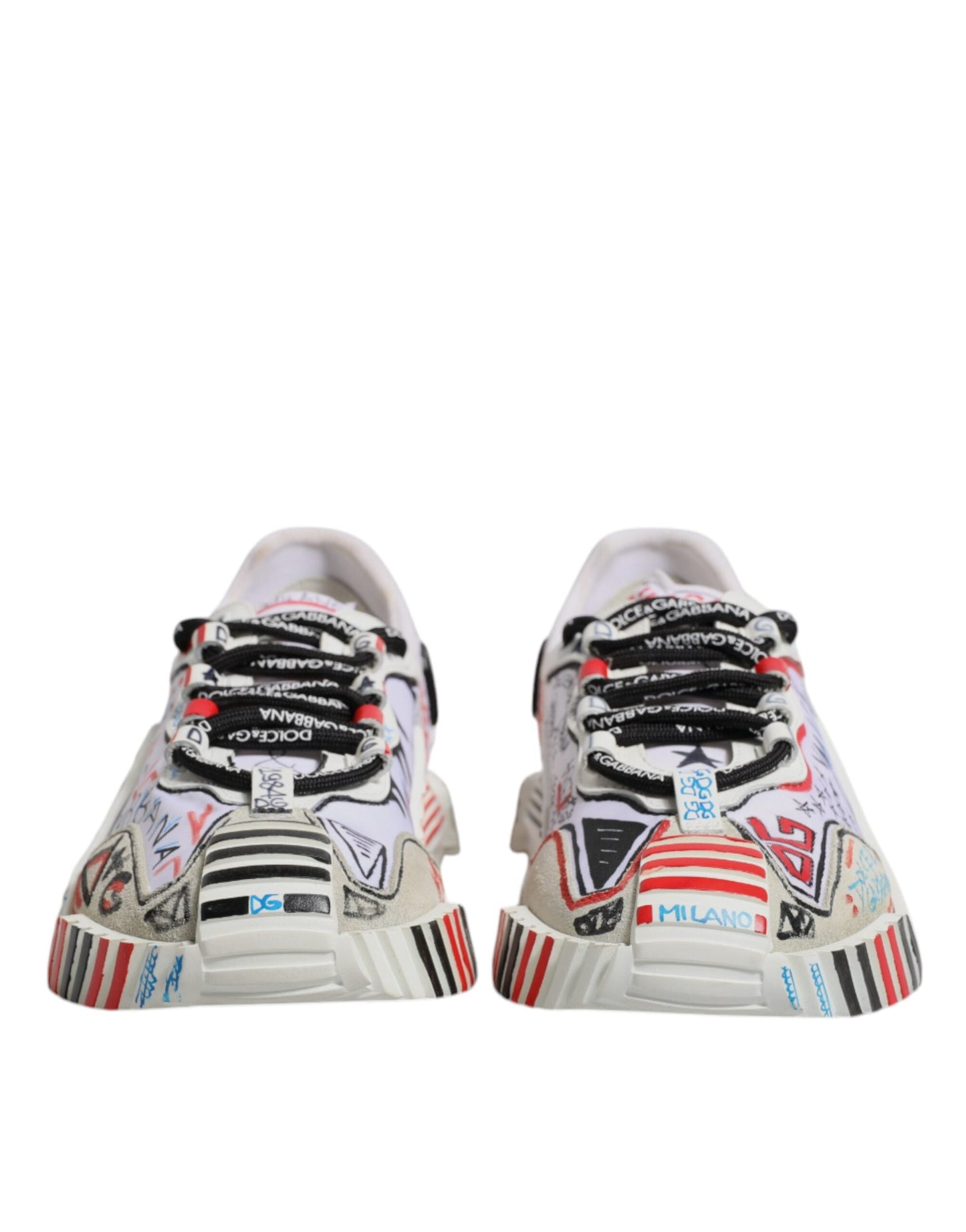 Dolce & Gabbana Multicolor Suede Fabric NS1 Sneakers Men's Shoes (Pre-Owned)