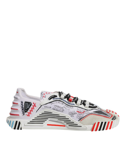 Dolce & Gabbana Multicolor Suede Fabric NS1 Sneakers Men's Shoes (Pre-Owned)