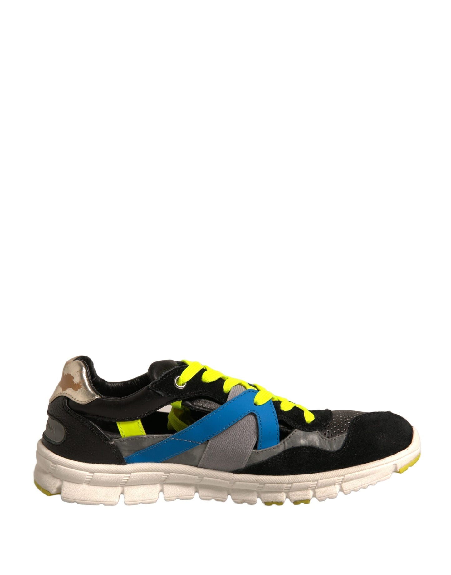 Dolce & Gabbana Multicolor Suede Low Top Sneakers Men's Shoes (Pre-Owned)