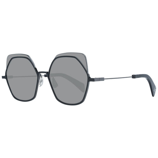 Yohji Yamamoto Black Metal & Plastic Women's Sunglasses