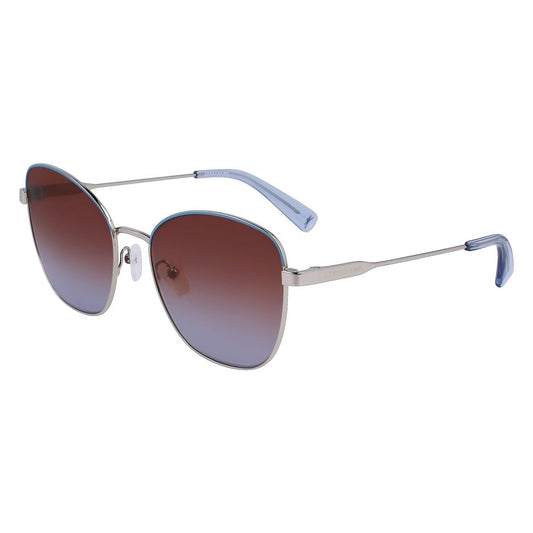 Longchamp Gray Metal Women's Sunglasses