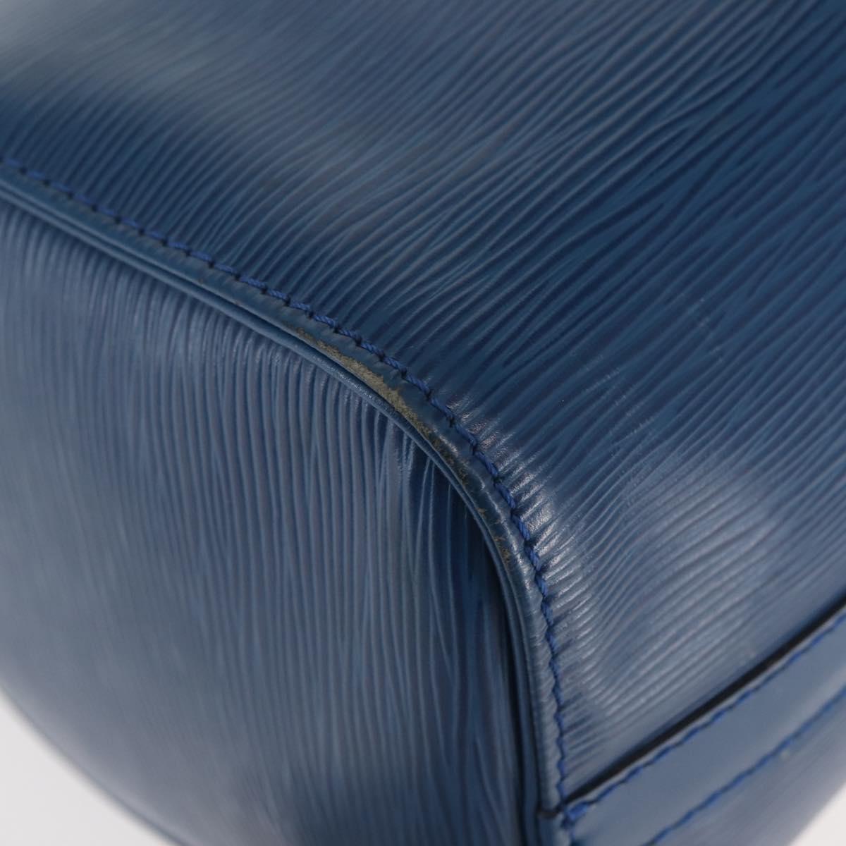 Louis Vuitton Speedy Mini Hl Handbag Damier Blue Leather Handbag (Pre-Owned)