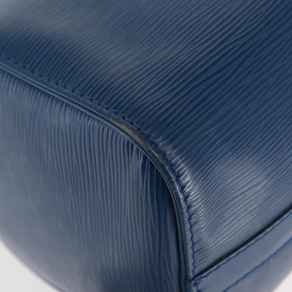 Louis Vuitton Speedy Mini Hl Handbag Damier Blue Leather Handbag (Pre-Owned)