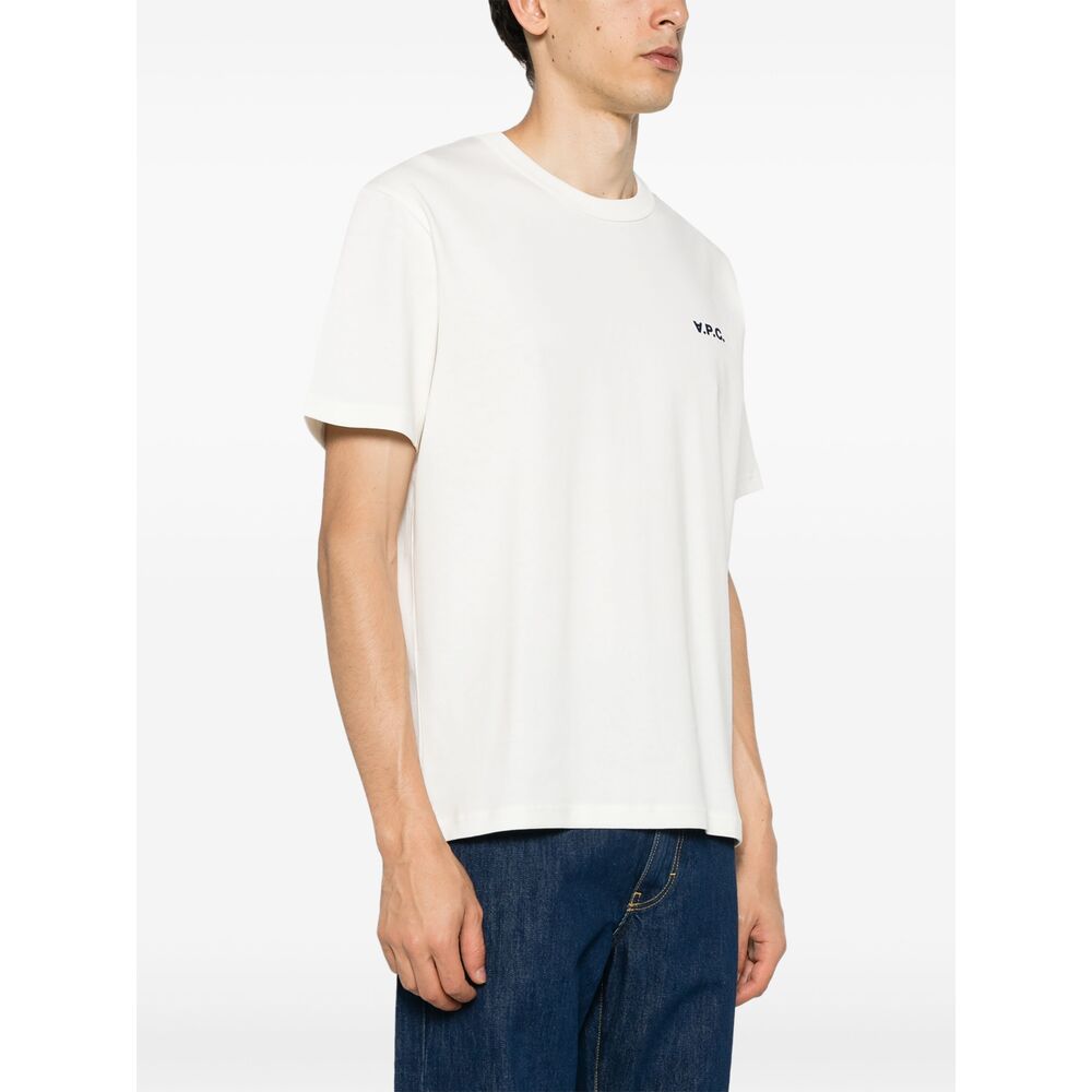 A.P.C. White T-Shirts & Vests - T-Shirts Men