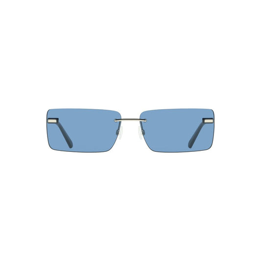 Calvin Klein Blue Metal Women Women's Sunglass
