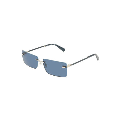 Calvin Klein Blue Metal Women Women's Sunglass