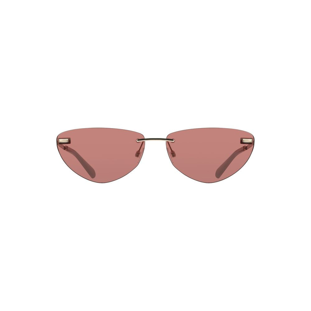 Calvin Klein Pink Metal Women Women's Sunglass