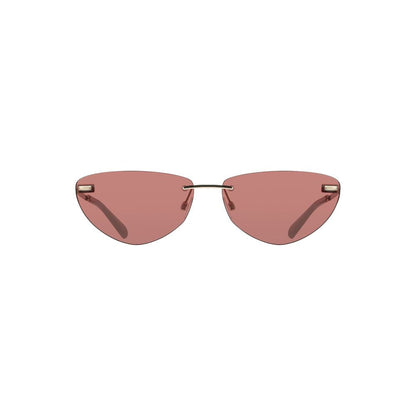 Calvin Klein Pink Metal Women Women's Sunglass
