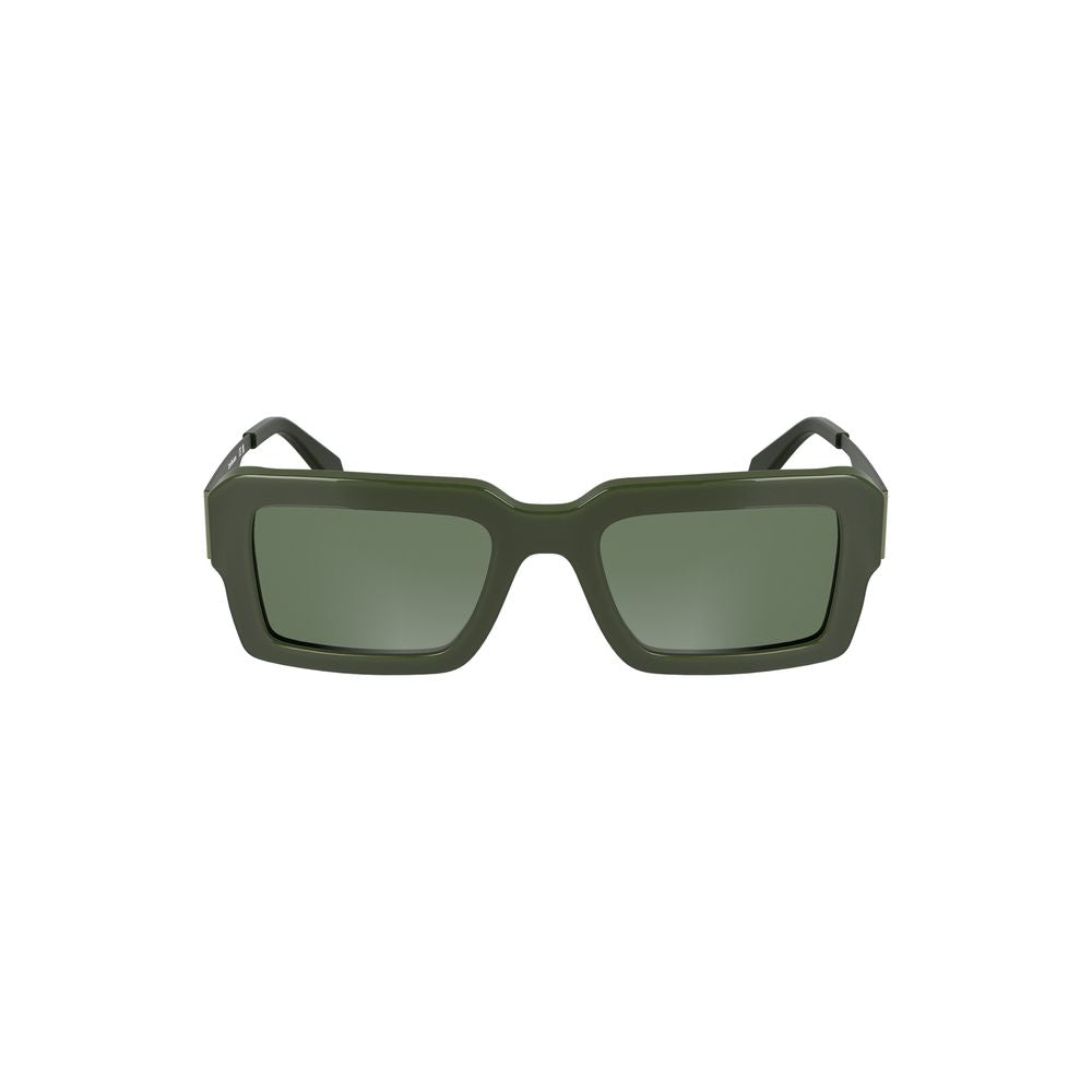 Calvin Klein Green Acetate Women Women's Sunglasses