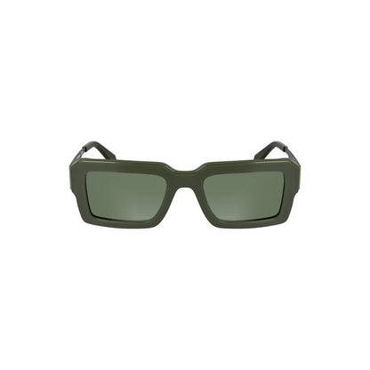 Calvin Klein Green Acetate Women Women's Sunglasses