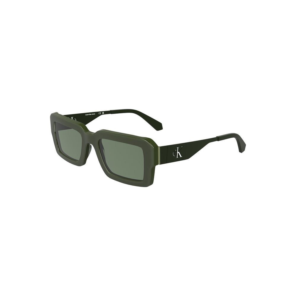 Calvin Klein Green Acetate Women Women's Sunglasses
