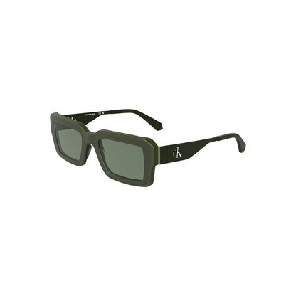 Calvin Klein Green Acetate Women Women's Sunglasses