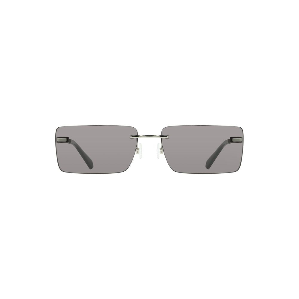 Calvin Klein Black Metal Women Women's Sunglass