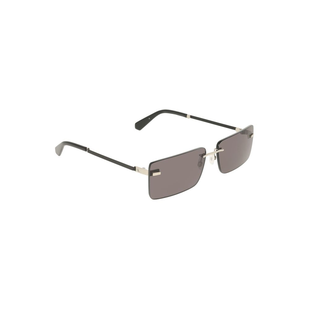 Calvin Klein Black Metal Women Women's Sunglass