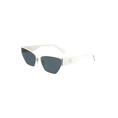 Calvin Klein White Metal Women Women's Sunglass