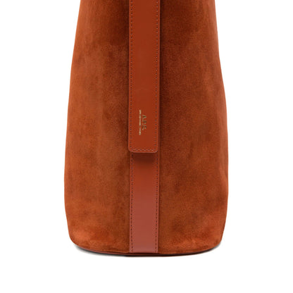 A.P.C. Orange Tote Bags Women