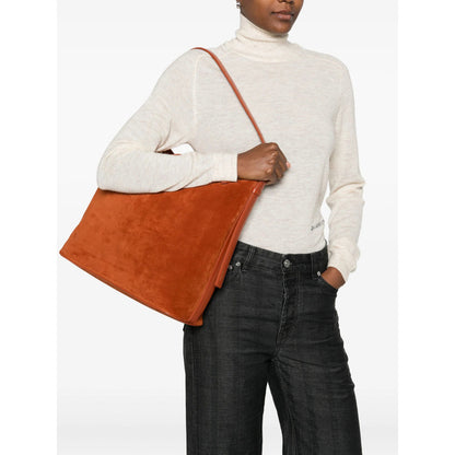 A.P.C. Orange Tote Bags Women