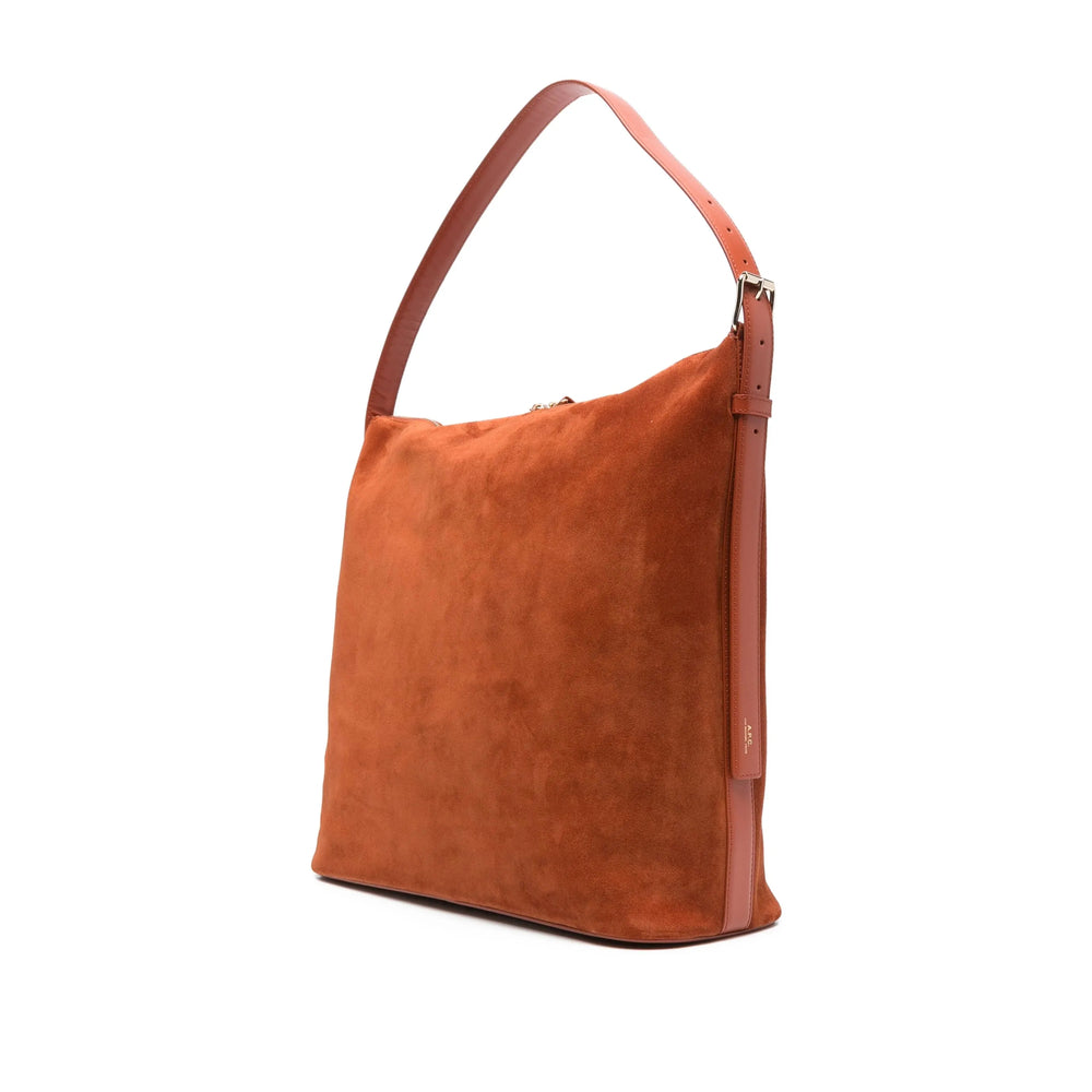 A.P.C. Orange Tote Bags Women