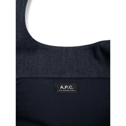 A.P.C. Blue Tote Bags Women