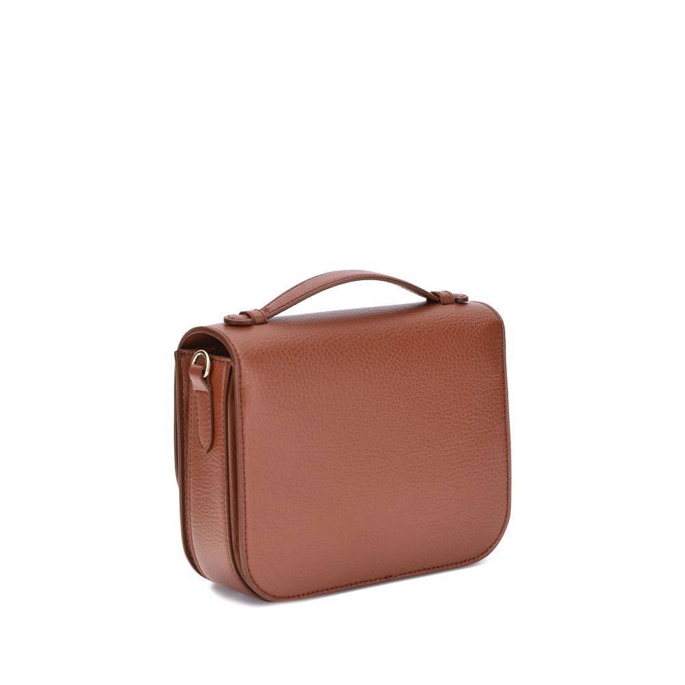 Stella McCartney Brown Other Fibres Shoulder Women's Bag