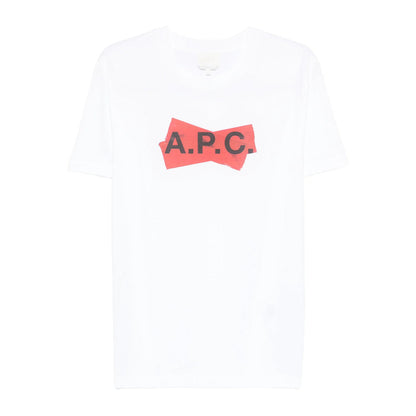 A.P.C. White T-Shirts & Vests - T-Shirts Men
