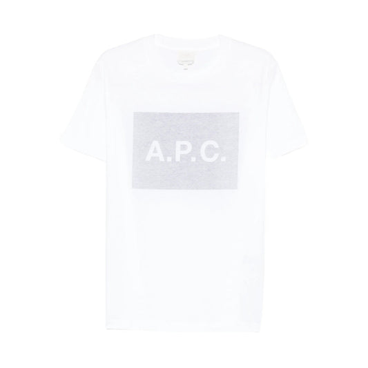 A.P.C. White T-Shirts & Vests - T-Shirts Men