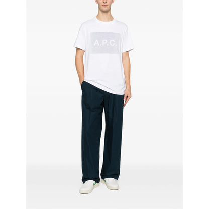A.P.C. White T-Shirts & Vests - T-Shirts Men