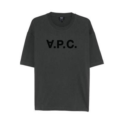 A.P.C. Grey T-Shirts & Vests - T-Shirts Men