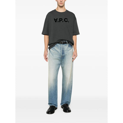 A.P.C. Grey T-Shirts & Vests - T-Shirts Men