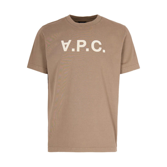 A.P.C. Neutrals T-Shirts & Vests - T-Shirts Men