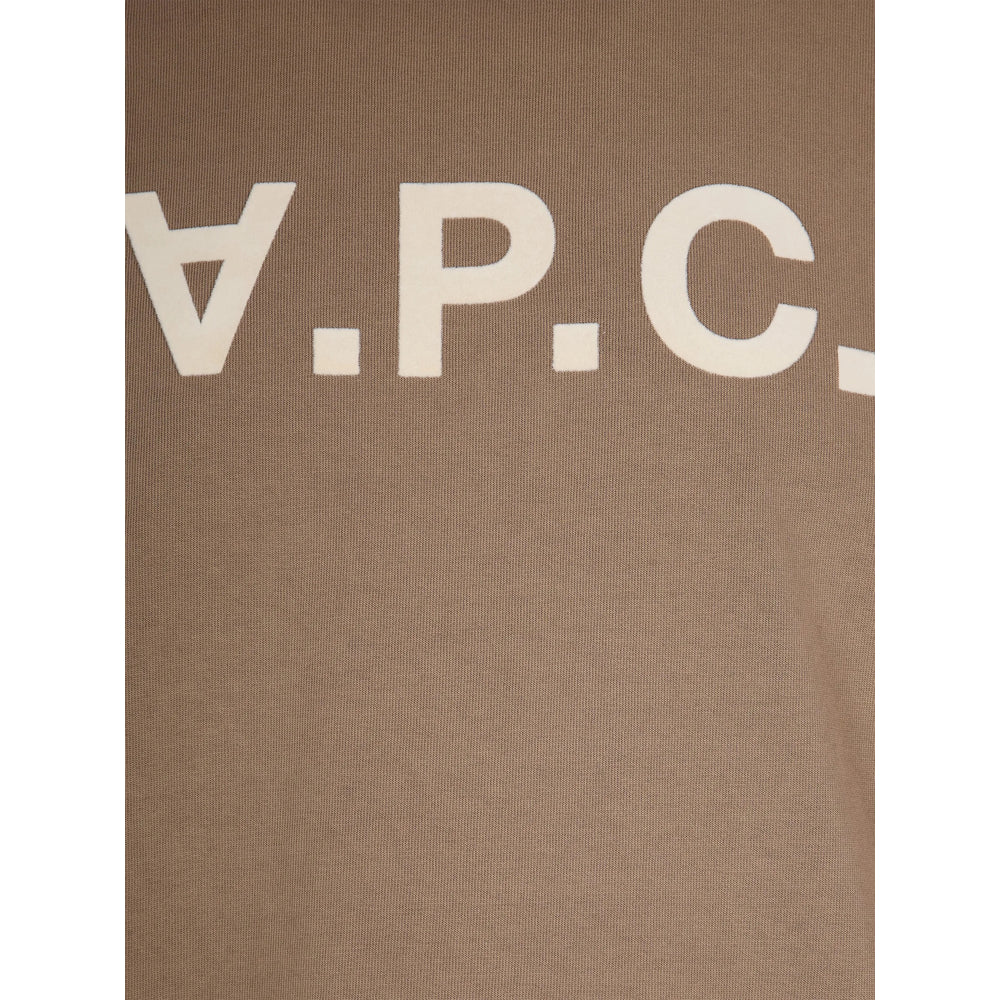 A.P.C. Neutrals T-Shirts & Vests - T-Shirts Men